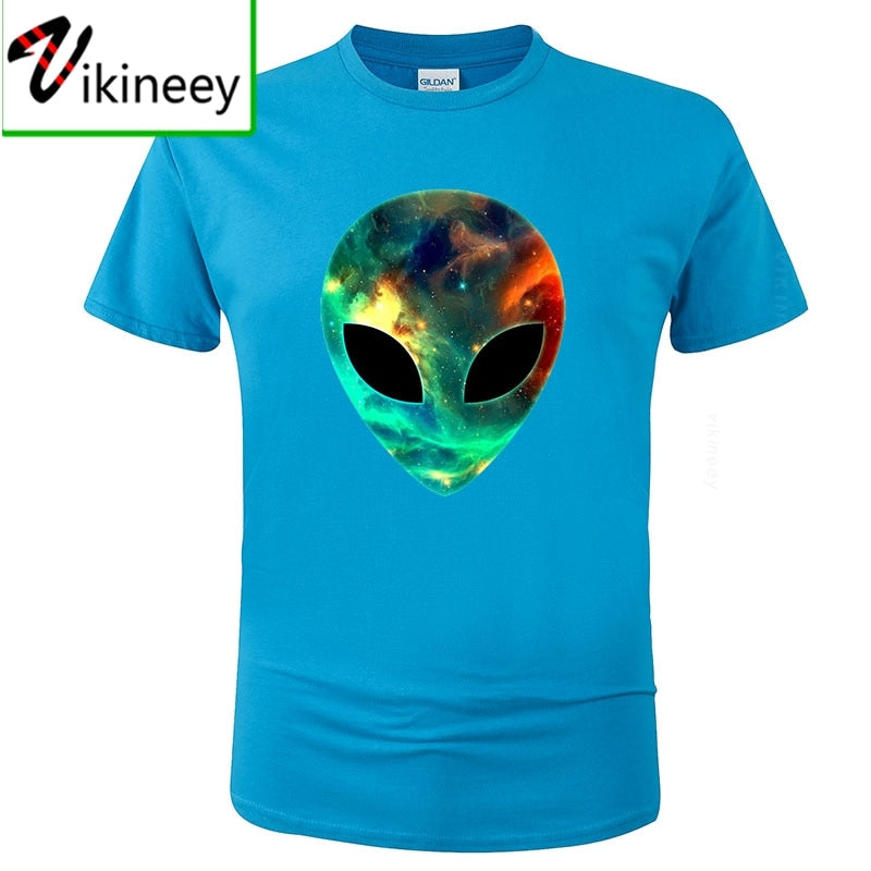 Harajuku Alien Galaxy Ufo Funny T Shirts