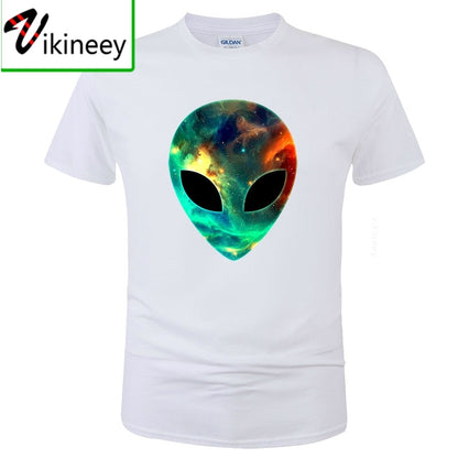 Harajuku Alien Galaxy Ufo Funny T Shirts