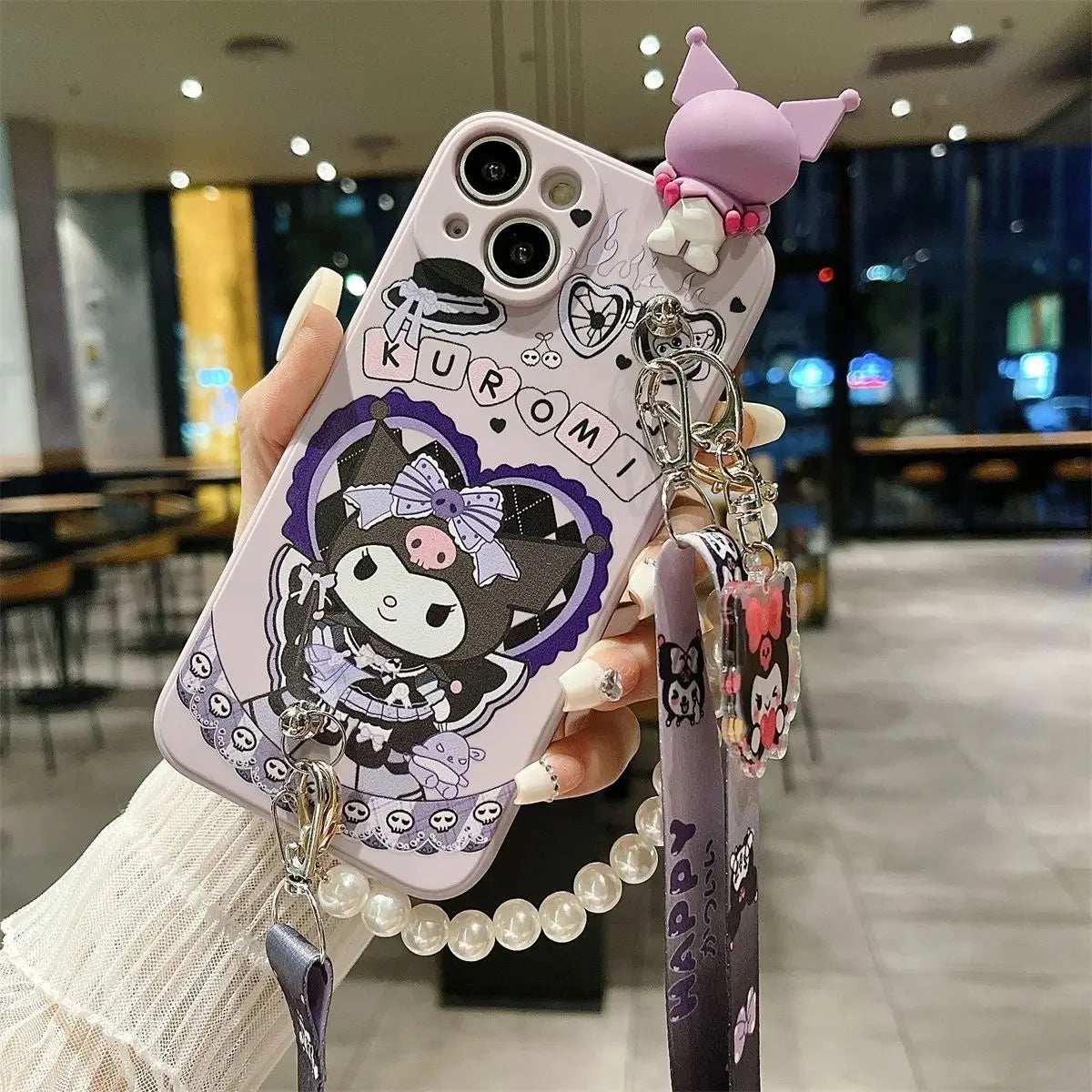Sanrio Kuromi Cute Phone Cases For iPhones