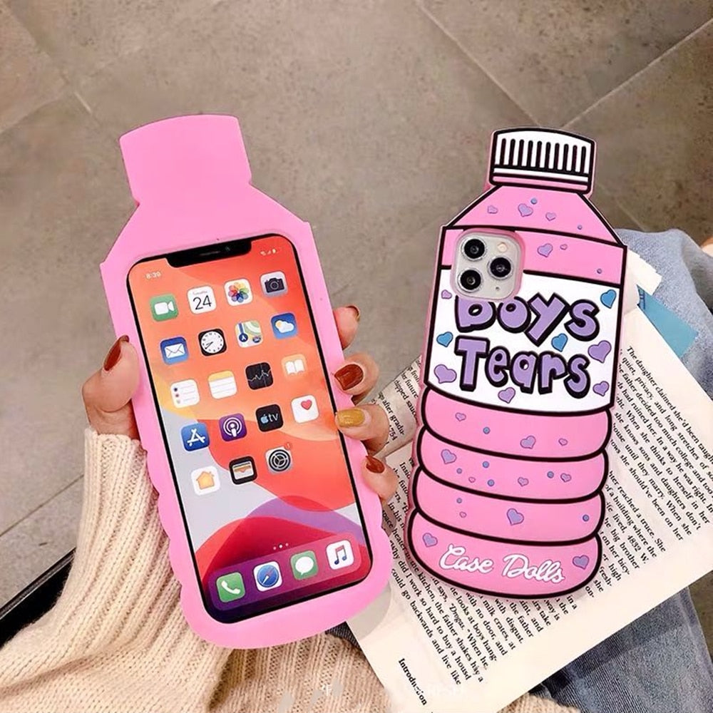 Boys Tears Case  soft for iPhone 6 6s Plus 7 8 X  2020 XR XS Max 11 Pro Max Case silicone Phone Back Cover