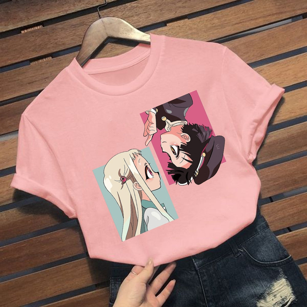 Kawaii Japanese Anime Toilet Bound Hanako Kun T Shirt Women Inuyasha Tshirt Graphic T Shirt