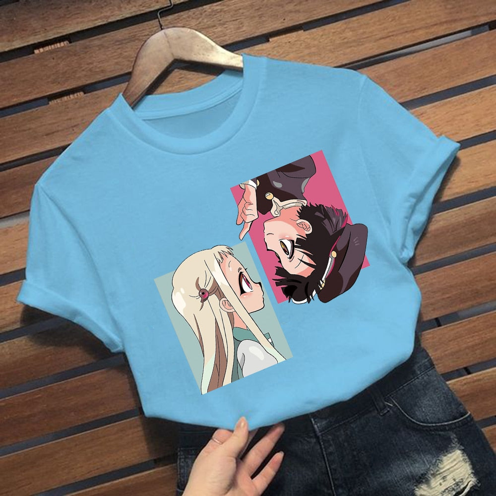Kawaii Japanese Anime Toilet Bound Hanako Kun T Shirt Women Inuyasha Tshirt Graphic T Shirt