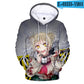 Hoodie Anime Cosplay Costume Sweatshirts Himiko Toga 3D Hoodies School