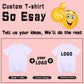 Believe In Yourself Alien Is Reading Graphic Tshirt Man Women Soft Casual Tops Unisex Oversized T Shirt  Kawaii Clothing