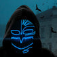 Glowing Cosplay Party Mask  Cartoon Characters Scary Monsters Ferocious Animals Luminous LED Neon
