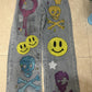 New Hot Selling groovy Street INS Blogger Hip Hop Smiley Pattern Graffiti