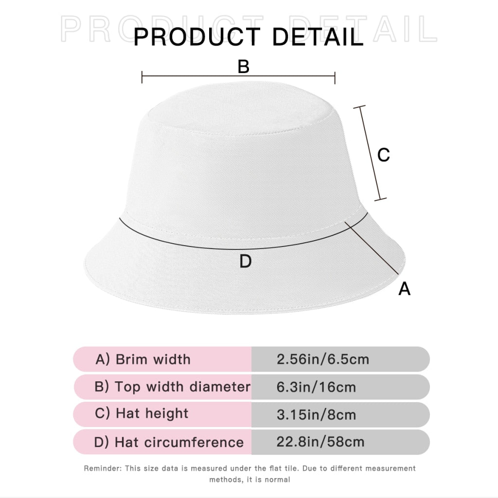 Alien Pattern Bucket Hats for Unisex  Beach Foldable Bob Fisherman Hat  Sun Cap